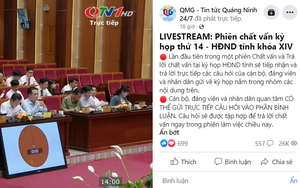 HĐND tỉnh Quảng Ninh: Livestream phiên chất vấn và trả lời chất vấn