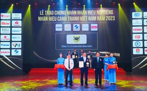 Bình Điền-Đầu Trâu đạt 'Top 10 nhãn hiệu nổi tiếng Việt Nam năm 2023'