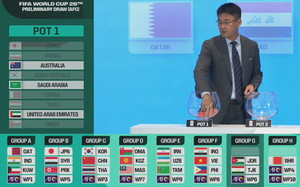 Vòng loại World Cup 2026: Đội tuyển Việt Nam cùng bảng với 2 đội Đông Nam Á