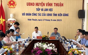 Kết quả nổi bật trong công tác CCHC của UBND huyện Vĩnh Thuận, tỉnh Kiên Giang