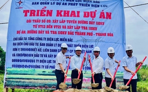 Thi công dự án đường dây và trạm biến áp 110 kV Bắc Thành phố - Thanh Hóa