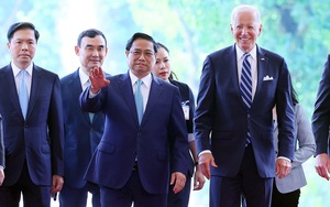 Thủ tướng Phạm Minh Chính hội kiến Tổng thống Hợp chúng quốc Hoa Kỳ Joe Biden