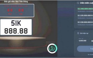 Tiếp tục đấu giá nhiều biển số xe đẹp vào ngày 21-22/9