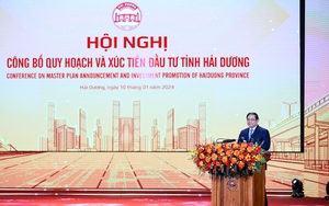 Thủ tướng dự Hội nghị công bố Quy hoạch và xúc tiến đầu tư tỉnh Hải Dương