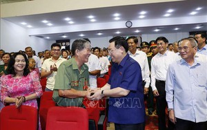 Chủ tịch Quốc hội Vương Đình Huệ chúc Tết tại Bạc Liêu