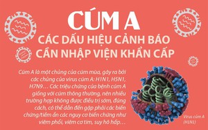 Số ca mắc cúm đang gia tăng