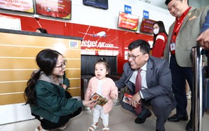 Đón Tết trên những chuyến bay Vietjet ngày đầu năm