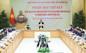 Thủ tướng Chính phủ chủ trì Phiên họp thứ 7 của Ban Chỉ đạo cải cách hành chính của Chính phủ