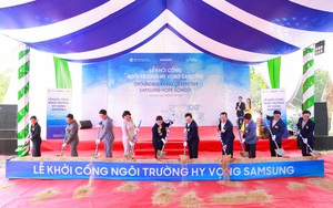 Xây dựng Ngôi trường Hy vọng Samsung cho học sinh Bình Phước