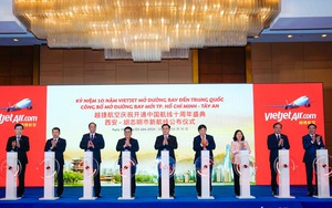 Vietjet công bố đường bay mới TPHCM – Tây An (Trung Quốc)