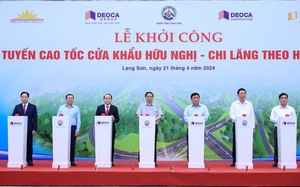 Thủ tướng phát lệnh khởi công xây dựng tuyến cao tốc cửa khẩu Hữu Nghị-Chi Lăng
