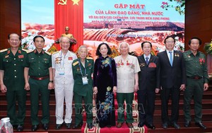 Lãnh đạo Đảng, Nhà nước gặp mặt cựu chiến binh, cựu thanh niên xung phong tham gia Chiến dịch Điện Biên Phủ