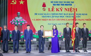 Quyền Chủ tịch nước dự Lễ kỷ niệm 30 năm thành lập Đại học Thái Nguyên