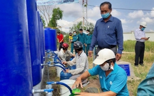 Bảo đảm cấp nước sinh hoạt cho người dân Đồng bằng sông Cửu Long