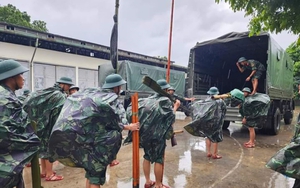 Quân đội sẵn sàng lực lượng, phương tiện ứng phó với bão số 3