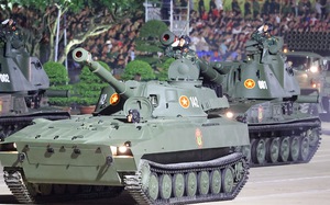 Chùm ảnh: Dàn vũ khí, khí tài, thiết bị quân sự tham gia Tổng hợp luyện tối 21/8