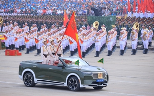 Chùm ảnh: Cận cảnh khối diễu binh hùng hậu của lực lượng Công an tại A80