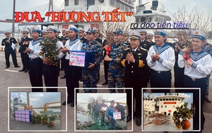 Đưa 'hương Tết' ra đảo tiền tiêu