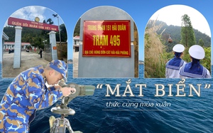 'Mắt biển' thức cùng mùa xuân