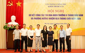 Khối Thi đua 6 sơ kết công tác thi đua, khen thưởng 6 tháng đầu năm
