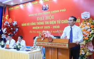 Đại hội Đảng bộ Cổng TTĐT Chính phủ: Đoàn kết, kỷ cương, trách nhiệm, chuyên nghiệp và hiệu quả