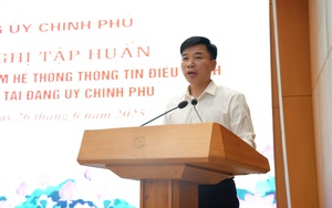 Tập huấn triển khai phần mềm hệ thống thông tin điều hành tác nghiệp tại Đảng bộ Chính phủ