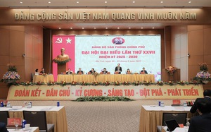 Quyết tâm xây dựng Đảng bộ Văn phòng Chính phủ vững mạnh toàn diện