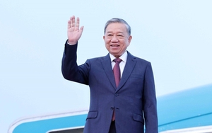 越共中央总书记苏林抵达平壤国际机场，开始对朝鲜进行国事访问