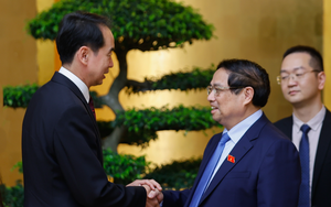 范明正总理会见中国驻越南大使何炜