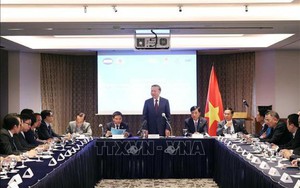越共中央总书记苏林会见韩国越南创新网络成员