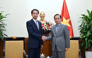 越南外交部代部长黎怀忠会见中国驻越南大使何炜