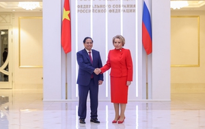 范明政总理会见俄罗斯联邦委员会主席