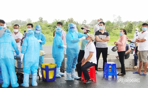 Tiền Giang: TX. Cai Lậy và huyện Cái Bè giãn cách xã hội theo Chỉ thị 16