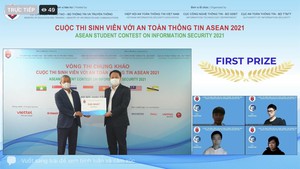 Đại học Công nghệ giành giải Nhất cuộc thi 'Sinh viên với an toàn thông tin ASEAN'