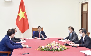 Thủ tướng Phạm Minh Chính điện đàm với Tổng thống Chile