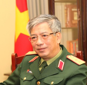 Thượng tướng Nguyễn Chí Vịnh tiếp đoàn Bộ Ngoại giao Hoa Kỳ 