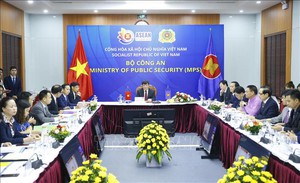 ASEAN họp trực tuyến về phòng, chống tội phạm xuyên quốc gia 