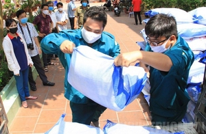 Xuất cấp gạo hỗ trợ người dân Quảng Trị gặp khó khăn trong thời gian giãn cách xã hội