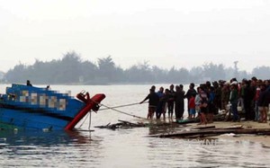 Làm rõ nguyên nhân vụ chìm thuyền tại Thái Bình