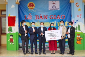 EVN tài trợ xây Trường Mầm non xã Võ Liệt (Nghệ An)