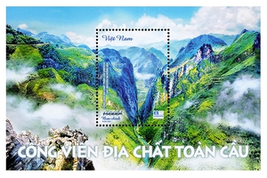 Giới thiệu bộ tem “Công viên Địa chất toàn cầu”