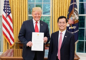 Quan hệ Việt Nam - Hoa Kỳ đang phát triển mạnh mẽ, năng động