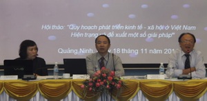 Hội thảo “Quy hoạch phát triển kinh tế - xã hội ở Việt Nam – Hiện trạng và đề xuất một số giải pháp”