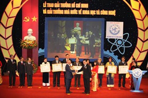 Trao Giải thưởng Hồ Chí Minh và Giải thưởng Nhà nước về khoa học và công nghệ