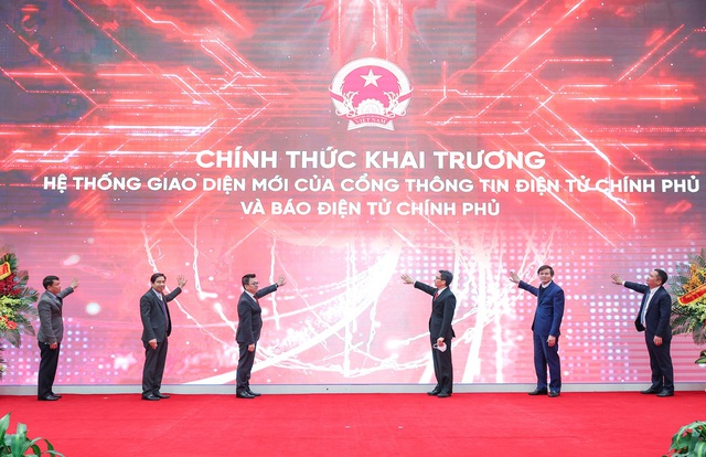 Cổng TTĐT Chính phủ, Báo điện tử Chính phủ: Giao diện mới, bước phát triển mới - Ảnh 1. Cổng TTĐT Chính phủ, Báo điện tử Chính phủ: Giao diện mới, bước phát triển mới - Ảnh 1.