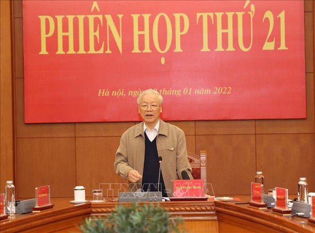 Kết luận của Tổng Bí thư Nguyễn Phú Trọng tại Phiên họp thứ 21 của Ban Chỉ đạo Trung ương về phòng, chống tham nhũng, tiêu cực - Ảnh 1. Kết luận của Tổng Bí thư Nguyễn Phú Trọng tại Phiên họp thứ 21 của Ban Chỉ đạo Trung ương về phòng, chống tham nhũng, tiêu cực - Ảnh 1.