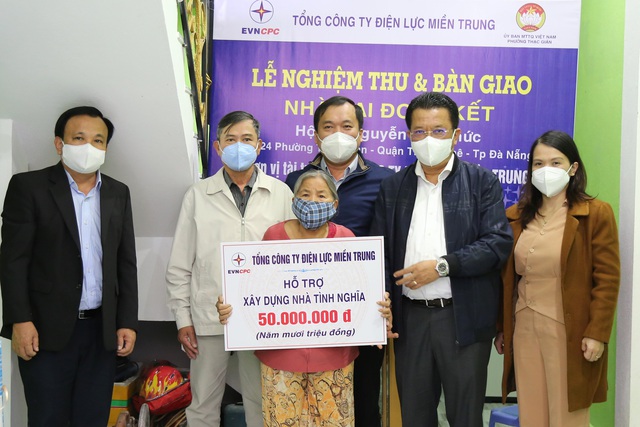 EVNCPC hỗ trợ xây dựng 70 căn nhà tình nghĩa tại miền Trung – Tây Nguyên - Ảnh 1. EVNCPC hỗ trợ xây dựng 70 căn nhà tình nghĩa tại miền Trung – Tây Nguyên - Ảnh 1.