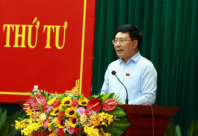 Phó Thủ tướng Phạm Bình Minh tiếp xúc cử tri tại Bà Rịa-Vũng Tàu - Ảnh 1.