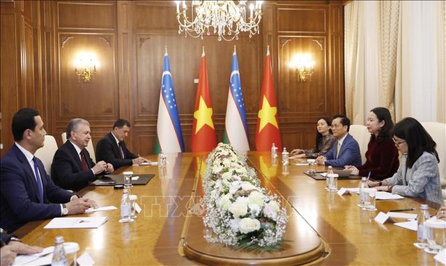 Ph&oacute; Chủ tịch nước hội kiến Tổng thống c&aacute;c nước Kazakhstan, Thổ Nhĩ Kỳ, Uzbekistan - Ảnh 3.