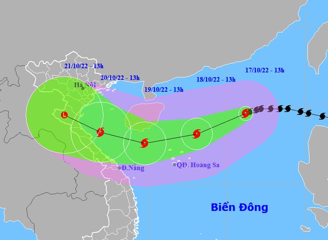 CẬP NHẬT: TIN BÃO SỐ 6 (BÃO NESAT) VÀ NHỮNG CHỈ ĐẠO ỨNG PHÓ - Ảnh 1.